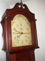 Find antique clocks - grandfather and mantle.
